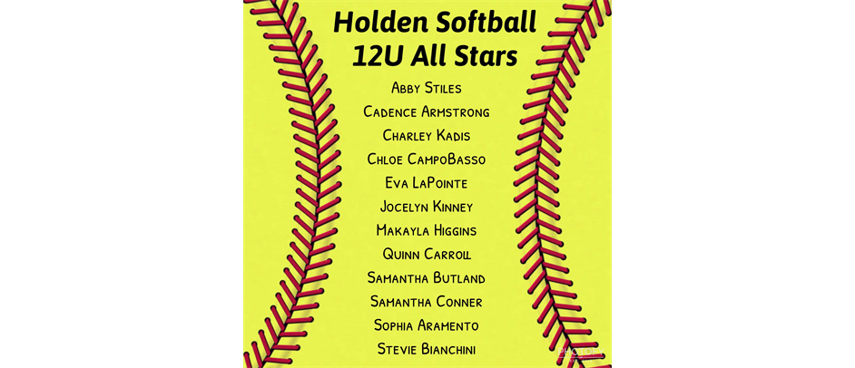 12U Softball All Stars
