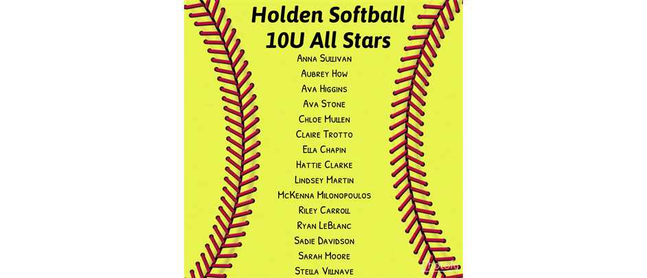 10U Softball All Stars