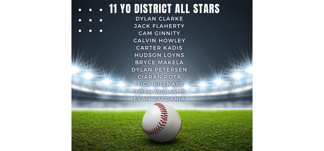 11YO District All Stars