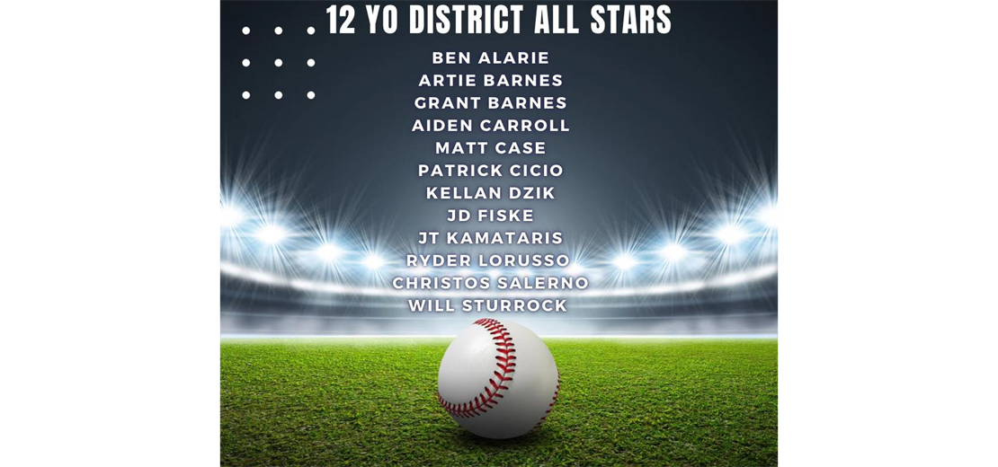 12YO District All Stars