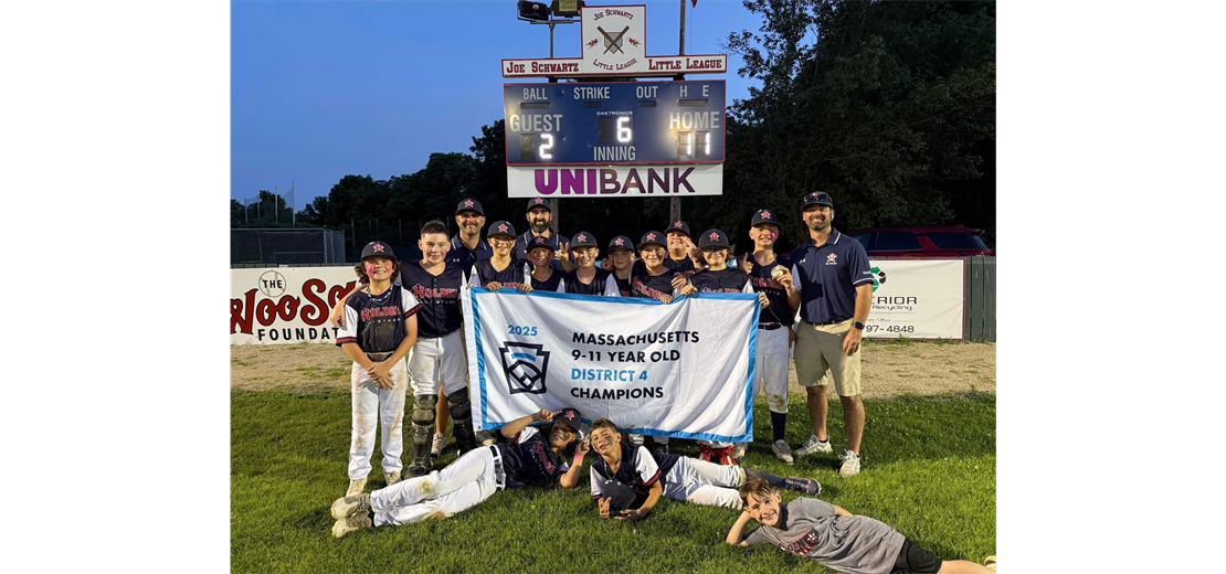 11YO team wins District 4 title!