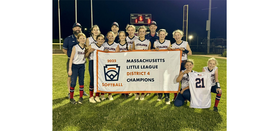 12YO softball team wins District 4 title!