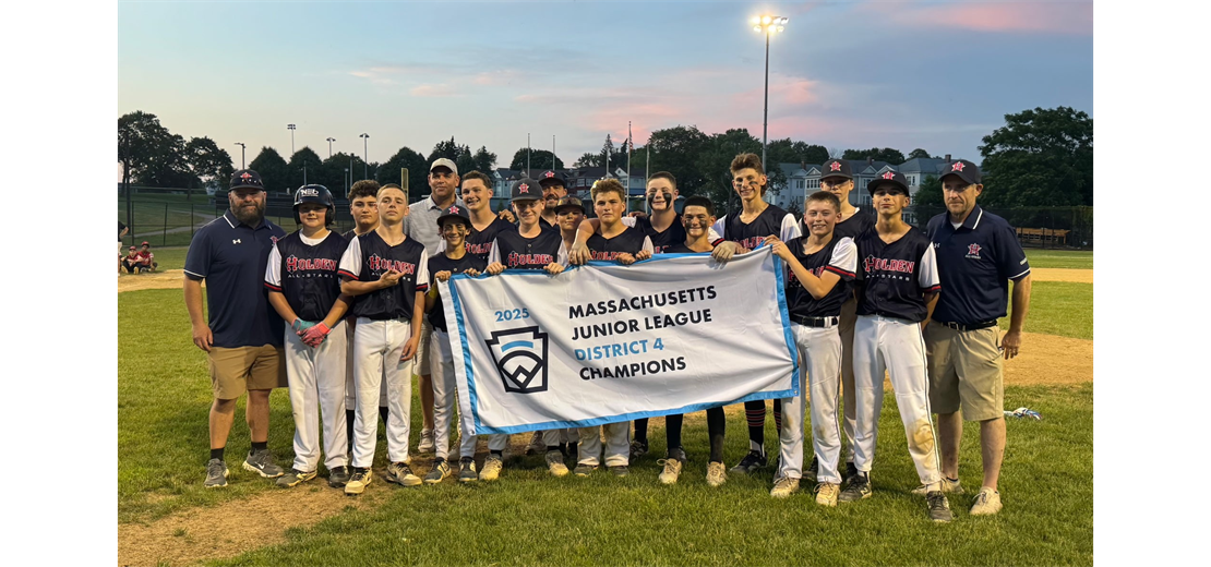 14YO team wins District 4 title!